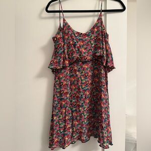 Blue Life Floral Mini Dress